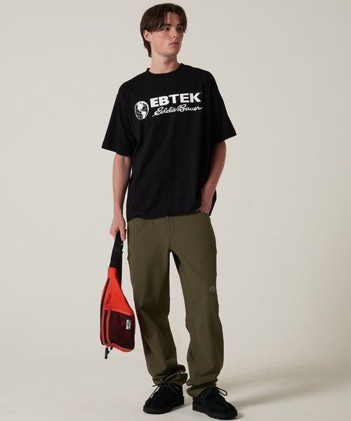 Eddie Bauer(エディーバウアー)の「EBTEK ロゴTシャツ(Tシャツ/カットソー・メンズ・ホワイト/ブラック/オレンジ/グリーン・XL/L/M/S)」の10枚目の写真
