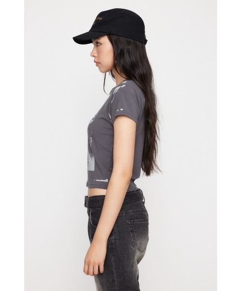 LAGUA GEM(ラグアジェム)の「VINTAGE LIKE MINI Tシャツ(Tシャツ/カットソー・レディース・カーキ/ブラウン/チャコールグレー・FREE)」の22枚目の写真