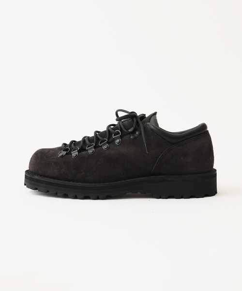 ダナー  MT.RIDGE LOW BLK SUEDE Danner × meanswhile「Mt.Ridge“Harness Low”」 着脱容易な