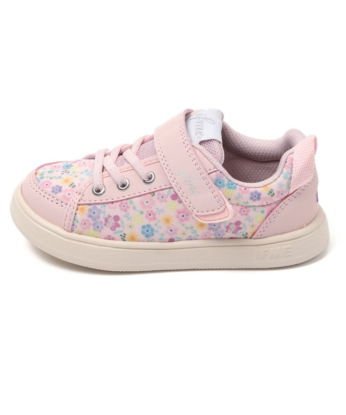 IFME（イフミー）の「KIDS｜ifme CALIN 花柄プリントスニーカー（スニーカー・キッズ・ホワイト/パープル/ピンク・16.5cm/17.5cm/18.5cm/15.5cm/20.5cm/19.5cm/16.0cm/17.0cm/18.0cm/19.0cm/20.0cm/21.0cm/15.0cm）」の14枚目の写真