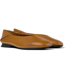 美品✨カンペール 36/約23㎝ フラットシューズ レザー レースアップ 黄色 CAMPER｜カンペールのシューズ（イエロー/黄色系）通販 - ZOZOTOWN