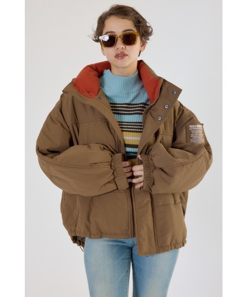 RODEO CROWNS WIDE BOWL(ロデオクラウンズワイドボウル)の「ショートモンスターコート(その他アウター・レディース・ブラック/アイボリー/カーキ/ブラウン・FREE)」の12枚目の写真