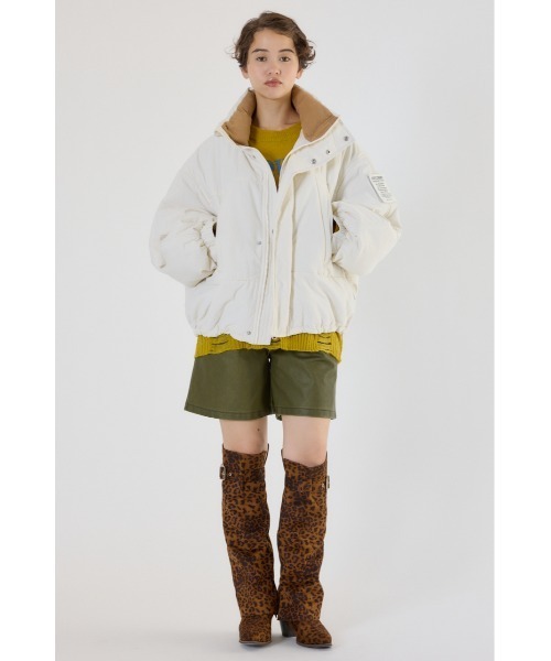 RODEO CROWNS WIDE BOWL(ロデオクラウンズワイドボウル)の「ショートモンスターコート(その他アウター・レディース・ブラック/アイボリー/カーキ/ブラウン・FREE)」の20枚目の写真