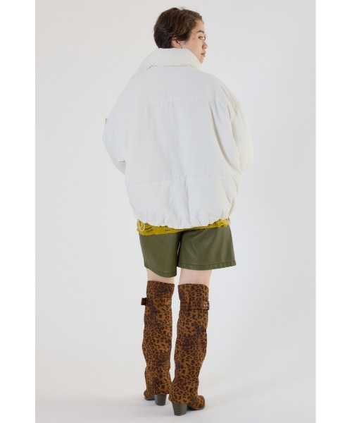 RODEO CROWNS WIDE BOWL(ロデオクラウンズワイドボウル)の「ショートモンスターコート(その他アウター・レディース・ブラック/アイボリー/カーキ/ブラウン・FREE)」の21枚目の写真