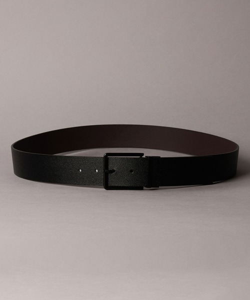 Calvin Klein(カルバン・クライン)の「リバーシブル レザーベルト(ベルト・メンズ・ブラック系その他・105/85/95)」の4枚目の写真