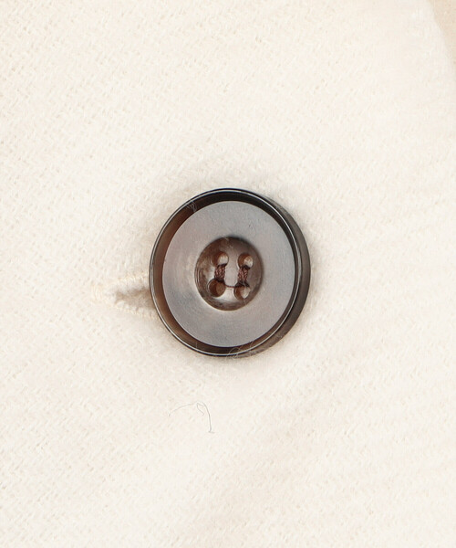 MONO COMME CA(モノコムサ)の「フード風 ポンチョストール(ストール/ショール・レディース・グレー/アイボリー・FREE)」の11枚目の写真