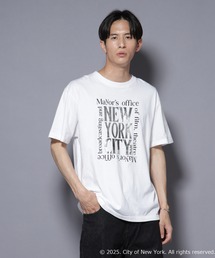 NANO universe | 別注GOOD ROCK SPEED NYC シルバー箔プリントTシャツ(Tシャツ/カットソー)