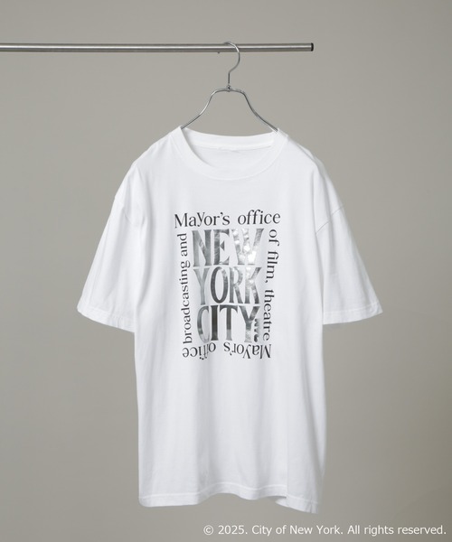 NANO universe(ナノユニバース)の「別注GOOD ROCK SPEED NYC シルバー箔プリントTシャツ(Tシャツ/カットソー・メンズ・ホワイト・L/M)」の15枚目の写真