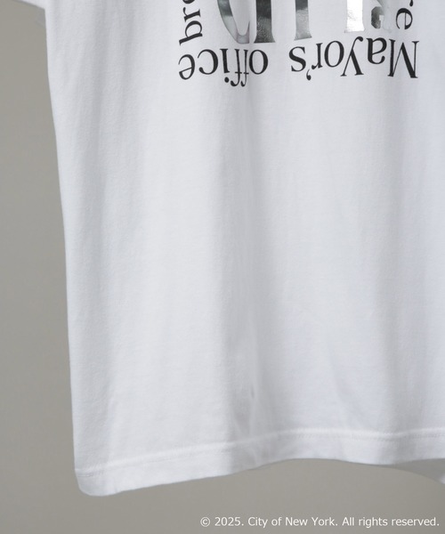 NANO universe(ナノユニバース)の「別注GOOD ROCK SPEED NYC シルバー箔プリントTシャツ(Tシャツ/カットソー・メンズ・ホワイト・L/M)」の12枚目の写真