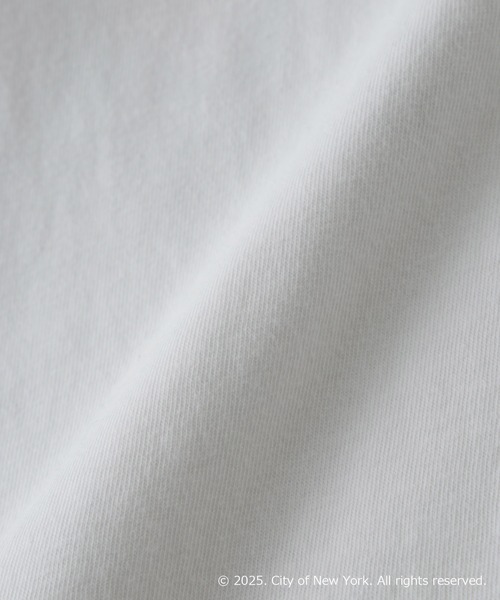 NANO universe(ナノユニバース)の「別注GOOD ROCK SPEED NYC シルバー箔プリントTシャツ(Tシャツ/カットソー・メンズ・ホワイト・L/M)」の16枚目の写真