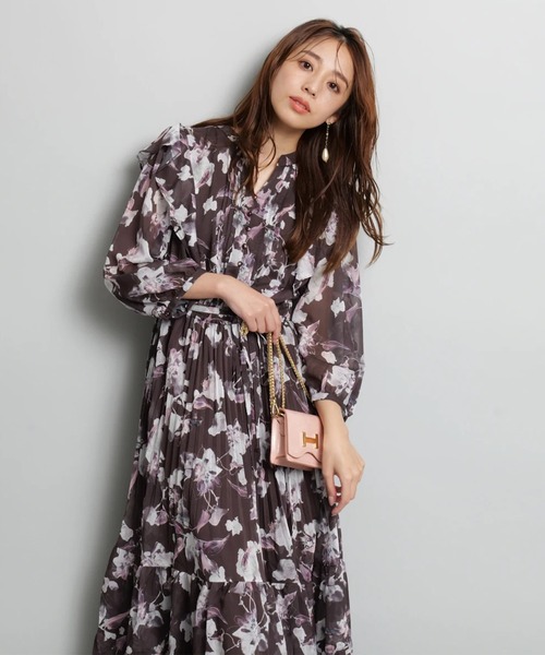 バリエーションプリントワンピース（ワンピース）｜JUSGLITTY（ジャス