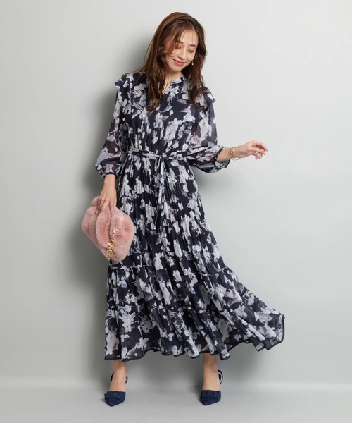 バリエーションプリントワンピース（ワンピース）｜JUSGLITTY（ジャス