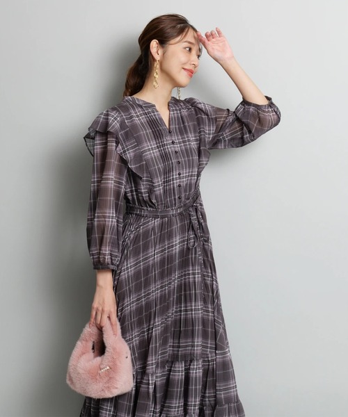 ジャスグリッティーアイビープリントワンピース アプワイザーリッシエ