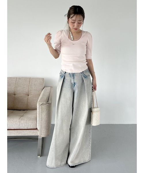 Chacott リブニットプルオーバー Chacott】リブニットプルオーバー（ニット）｜SNIDEL