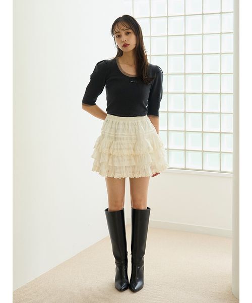 Chacott リブニットプルオーバー Chacott】リブニットプルオーバー(ニット)｜トップス｜SNIDEL