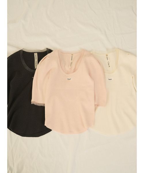 Chacott リブニットプルオーバー Chacott】リブニットプルオーバー（ニット）｜SNIDEL