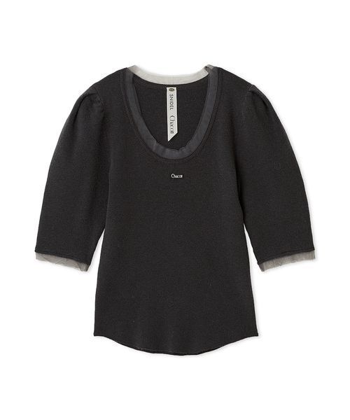 Chacott リブニットプルオーバー Chacott】リブニットプルオーバー（ニット）｜SNIDEL