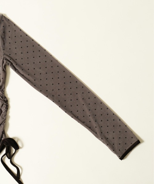 PHILLY（フィリー）の「ドットベロアトップス（Tシャツ/カットソー・レディース・グレー/ブラック・FREE）」の11枚目の写真