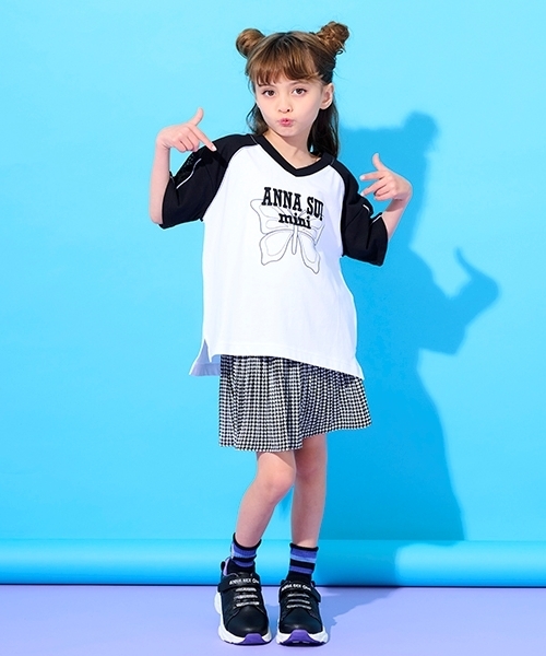 セール】ミラーチャームつきプリーツスカパン（スカート）｜ANNA SUI