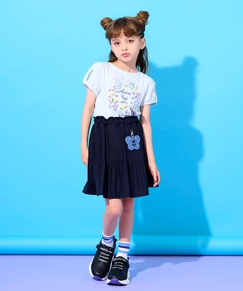 セール】ミラーチャームつきプリーツスカパン（スカート）｜ANNA SUI