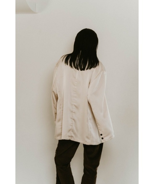 embroidered satin jacket（テーラードジャケット）｜Knuth Marf