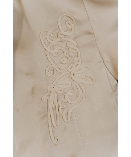 Knuth Marf（クヌースマーフ）の「embroidered satin jacket（テーラードジャケット・レディース・アイボリー/ブラック/モスグリーン・FREE）」の16枚目の写真