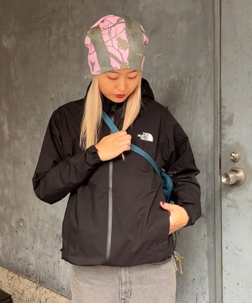 Ray BEAMS（レイビームス）の「リアル ツリー カモ ニット帽（ニットキャップ/ビーニー・レディース・グレー/ピンク・ONE SIZE）」の3枚目の写真