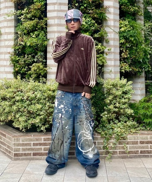 Ray BEAMS（レイビームス）の「リアル ツリー カモ ニット帽（ニットキャップ/ビーニー・レディース・グレー/ピンク・ONE SIZE）」の6枚目の写真