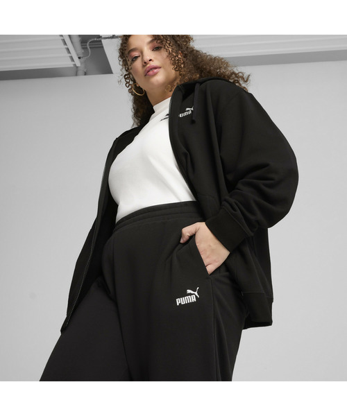 PUMA(プーマ)の「PUMA プーマ ウィメンズ ESS スモール NO.1 ロゴ スウェットパンツ(その他パンツ・レディース・ブラック/ライトグレー・SMALL/MEDIUM/LARGE/X-LARGE)」の6枚目の写真