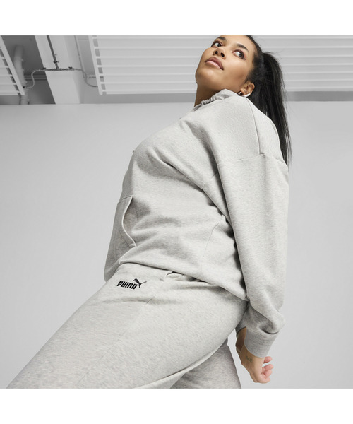 PUMA(プーマ)の「PUMA プーマ ウィメンズ ESS スモール NO.1 ロゴ スウェットパンツ(その他パンツ・レディース・ブラック/ライトグレー・SMALL/MEDIUM/LARGE/X-LARGE)」の13枚目の写真