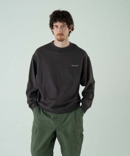 PENDLETON(ペンドルトン)の「バックプリント スウェット(スウェット・メンズ・ブラック系その他/ライトグレー/アイボリー/ブルー系その他2/グレー系その他・X-LARGE/SMALL/MEDIUM/LARGE)」の9枚目の写真