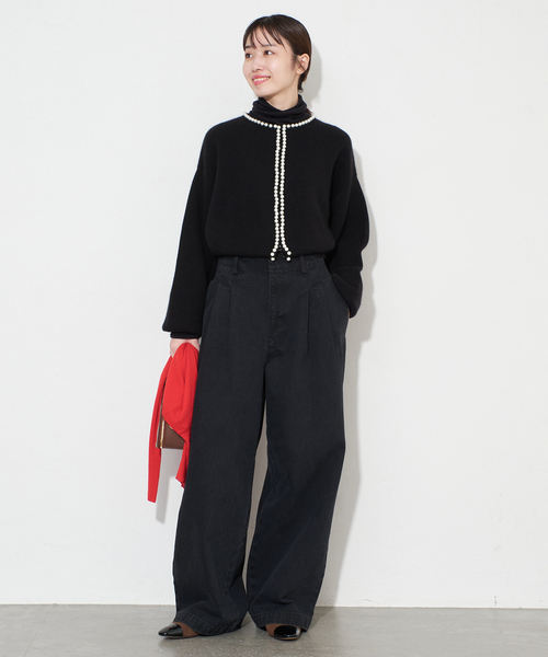 SLOBE IENA（スローブイエナ）の「スイビリブタートルネックプル