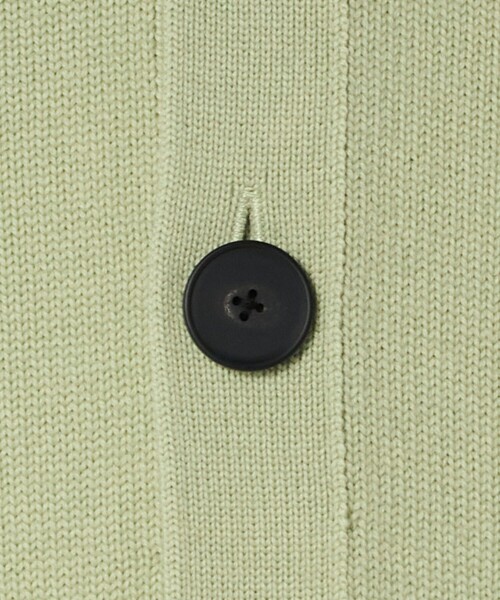 LOEFF(ロエフ)の「<LOEFF>9ゲージ フリンジ カーディガン UNISEX(ニット/セーター・レディース・ネイビー/ベージュ/ライム・0/2/1)」の8枚目の写真