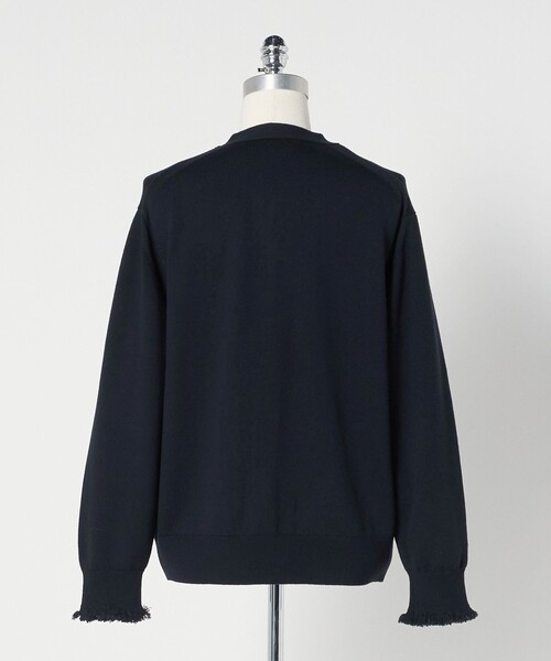 ＜LOEFF＞9ゲージ フリンジ カーディガン UNISEX UNITED ARROWS｜<LOEFF>9ゲージ フリンジ カーディガン UNISEX