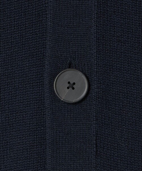 LOEFF(ロエフ)の「<LOEFF>9ゲージ フリンジ カーディガン UNISEX(ニット/セーター・レディース・ネイビー/ベージュ/ライム・0/2/1)」の22枚目の写真