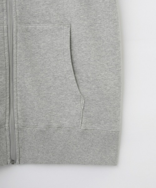 X-girl（エックスガール）の「OLD ENGLISH LOGO ZIP UP SWEAT HOODIE（パーカー・レディース・アッシュ/ブラック/ブラウン・S/M）」の16枚目の写真