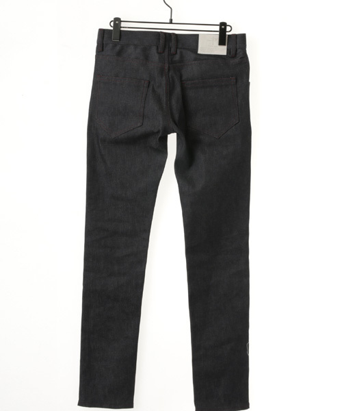 NO ID.（ノーアイディ）の「mp4078-ﾘｼﾞｯﾄｽﾄﾚｯﾁﾃﾞﾆﾑｽｷﾆｰPT（デニムパンツ・メンズ・インディゴブルー/ブラック/ホワイト・3/2/1）」の10枚目の写真