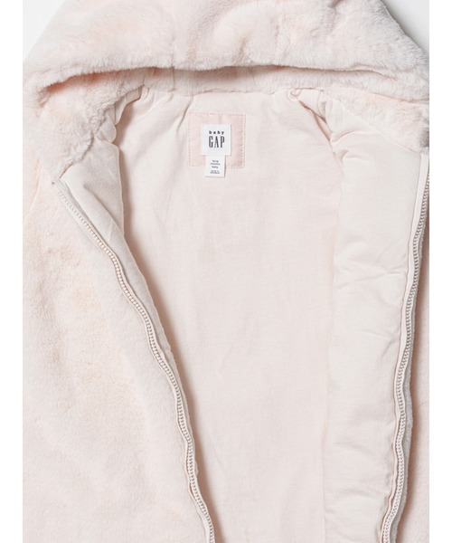 セール】フェイクファー くまさん フード付きカバーオール (ベビー