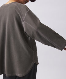 JOURNAL STANDARD relume | バックピケ ヘンリーネック 3/4 スリーブ(Tシャツ/カットソー)