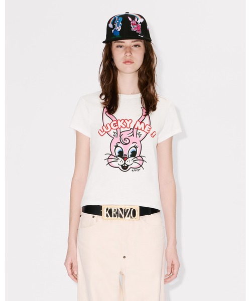 KENZO（ケンゾー）の「'KENZO Cartoon' コットン Tシャツ（Tシャツ/カットソー・レディース・ホワイト系その他・MEDIUM/SMALL/X-SMALL）」の2枚目の写真