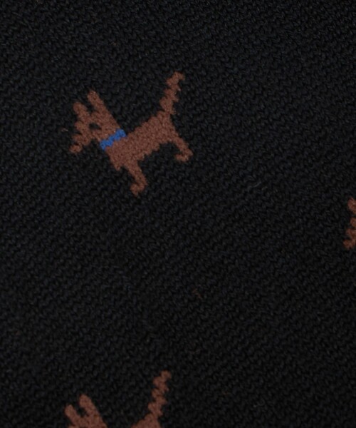 Steven Alan(スティーブンアラン)の「<MARCOMONDE>TURKEY PATTERN SOCKS8/ソックス(ソックス/靴下・レディース・オフホワイト/ブラック・FREE)」の5枚目の写真