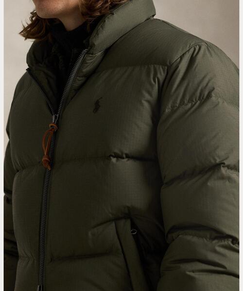 POLO RALPH LAUREN（ポロ ラルフ ローレン）の「テクスチャード リップストップ ダウン ジャケット（ダウンジャケット/コート・メンズ・グリーン・XXL/XS/XL/S/M/L）」の5枚目の写真