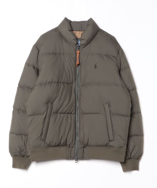 テクスチャード リップストップ ダウン ジャケット（ダウンジャケット