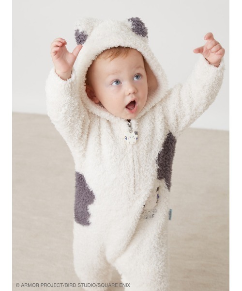 ドラゴンクエスト】【ベビー】ジェラートモーモンロンパース