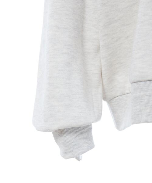 INGNI(イング)の「フラワーロゴスウェットトップス(スウェット・レディース・グレー×ホワイト/ブラック×ピンク/ベージュ系その他/ブラウン系6/ベージュ系その他2・M)」の11枚目の写真