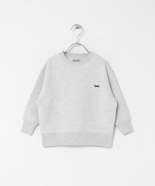 TOWNCRAFT(タウンクラフト)の「『親子リンク』『別注』PENNEYS×DOORS THE FOX裏毛CNスウェット(KIDS)(Tシャツ/カットソー・キッズ・ベージュ/レッド/グレー系その他/チャコールグレー・120/135/105)」の6枚目の写真