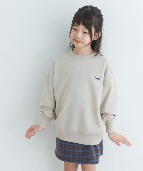 TOWNCRAFT(タウンクラフト)の「『親子リンク』『別注』PENNEYS×DOORS THE FOX裏毛CNスウェット(KIDS)(Tシャツ/カットソー・キッズ・ベージュ/レッド/グレー系その他/チャコールグレー・120/135/105)」の13枚目の写真