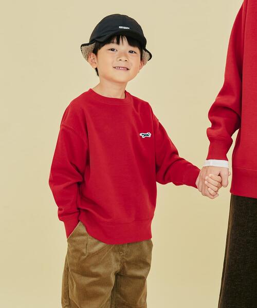 TOWNCRAFT(タウンクラフト)の「『親子リンク』『別注』PENNEYS×DOORS THE FOX裏毛CNスウェット(KIDS)(Tシャツ/カットソー・キッズ・ベージュ/レッド/グレー系その他/チャコールグレー・120/135/105)」の21枚目の写真