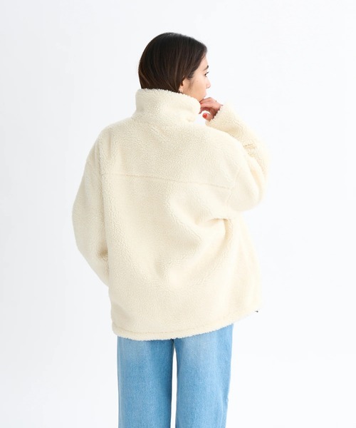 ROXY(ロキシー)の「CHEER UP /ロキシー撥水加工ジップアップドローコード付きナイロンボアリバーシブルジャケット(ブルゾン・レディース・ブラウン/ブラック/カーキ・MEDIUM/LARGE/SMALL)」の18枚目の写真
