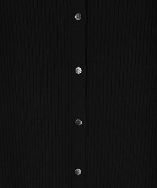 LOWRYS FARM（ローリーズファーム）の「マエボタンエリニットワンピース　580819（ワンピース・レディース・アイボリー/ブラック/グリーン・FREE）」の15枚目の写真